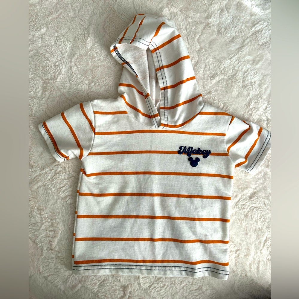 Disney short sleeve hoodie.